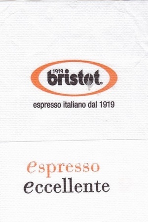 Bristot espresso Itálie