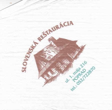 Poprad Slovenská restaurace