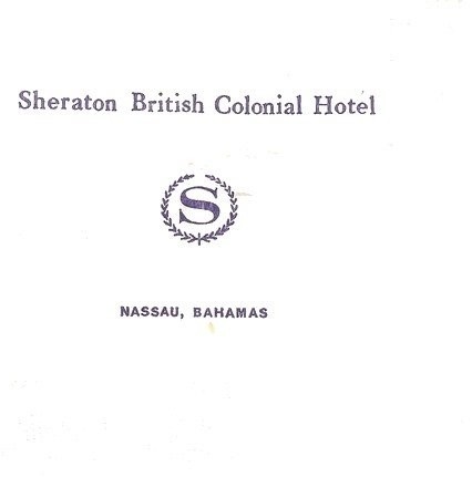 Sheraton hotel Bahamy